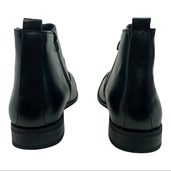 NWOT Vance Co. Alex Chelsea Men Black Boot Size 8 - Picture 3 of 10